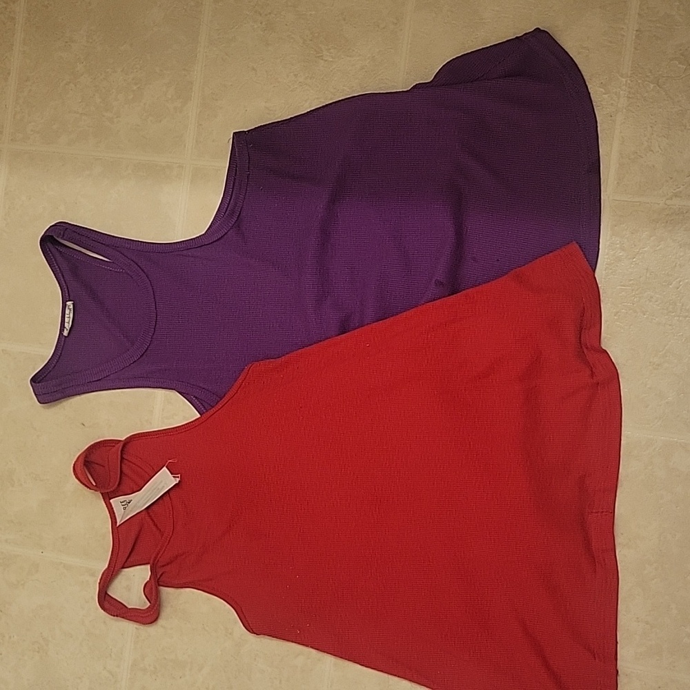 2 womens free people tanks